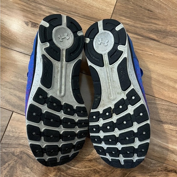 Under Armour bandit 3 women Blue & Purple Gradient Knit Running Sneakers - Picture 3 of 6